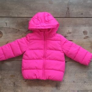 Children's Place 2T Pink Puffer Jacket Coat